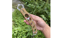 Stainless Steel Clamps Aquatic Lip Gripper Aluminum Alloy Handle Aquatic Jaw Holder Ergonomic Grip Fishing Grabber Lightweight for Anglers, Fishermen