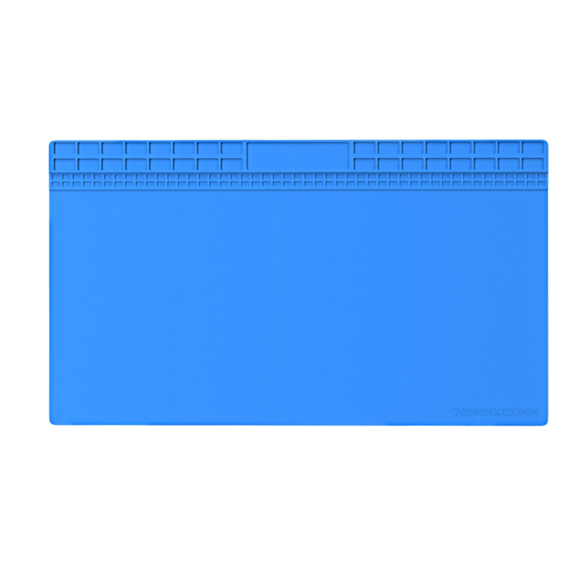 Silicone Soldering Mat Electronics Repair Mat Magnetic Organizer Pad with Molded Compartments Flexible Silicone Insulating Surface Suitable for Device Repair Desk Work
