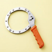 Design Filter Wrench Serrated Jaw Oil Filter Removal Tool for Mechanics