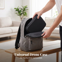 Foldable Drone Case Compact Drone Storage Case Black