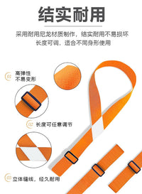 工厂新款高尔夫挥杆转身连接带拉力练习器转腰部固定姿势纠正带