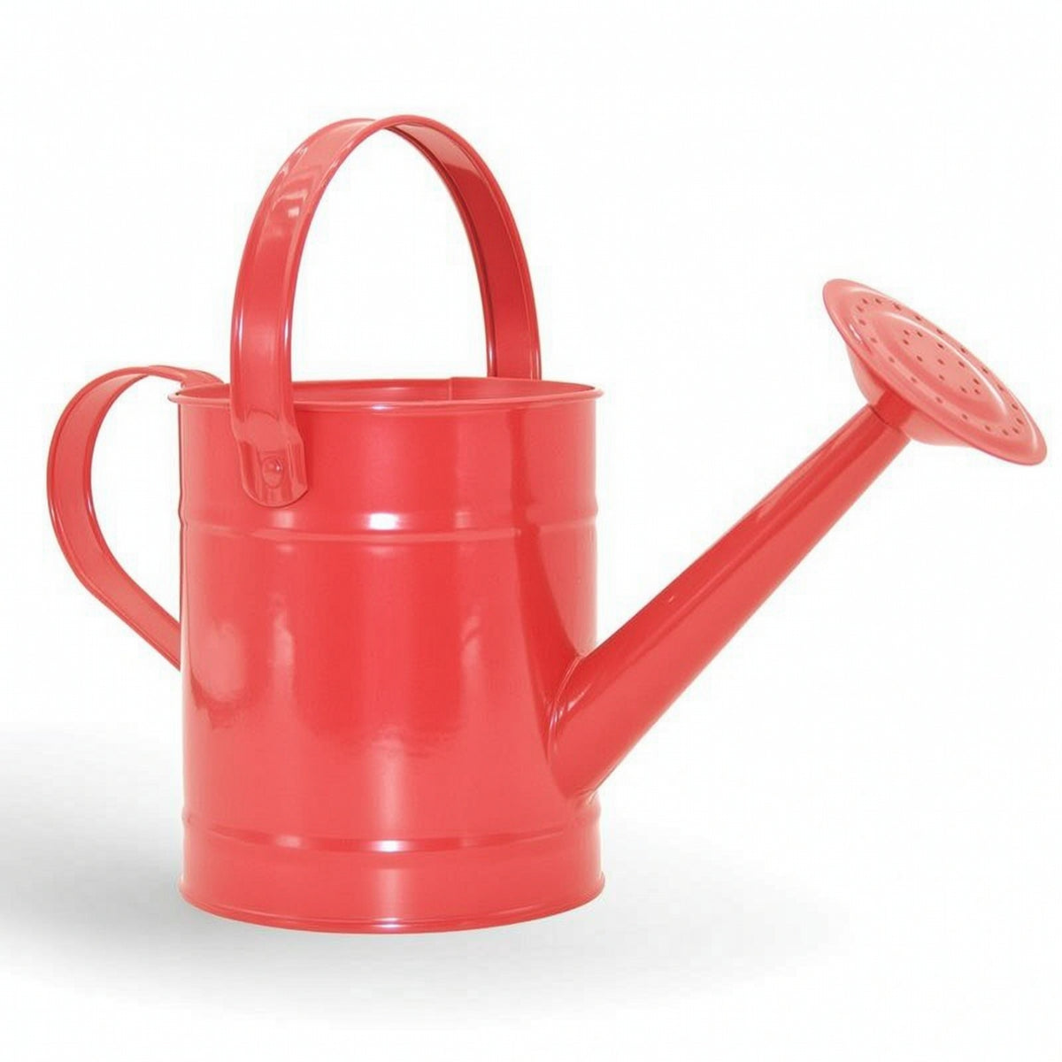 Metal Watering Can Glossy Garden Tool Compact for Balcony