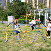 Kids Climbing Dome  -Colorful Climbing Structure Frame Holds Playground Equipment for Ages 4 to 10, Children, Backyard