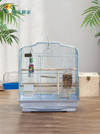 Chong Er Xin Jia Large Bird Cage for Parrots with Dome Top