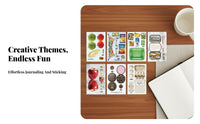 20 Sheets Shaped Memo Sheets Fun and Creative Die-Cut Notepad Set Multiple Designs Interactive Note Paper for DIY Enthusiast S, Artists, Crafting