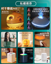 Mini Ultrasonic Humidifier for Home and Car, USB Powered