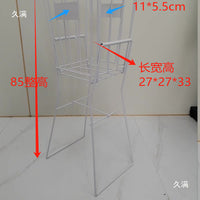 白色网球框捡球筐捡球框拣球器网球筐捡球篮装球车72只装