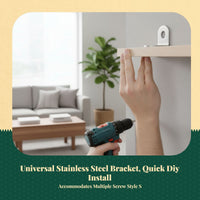 Rust-resistant stainless steel bracket