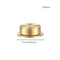 30 Pieces Swivel Bearing with Dots Smoothrotating for Card Making