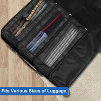 Foldable Multi-Function Clothes Storage Organizer with Hanging Multi-Layer Design, Large Capacity