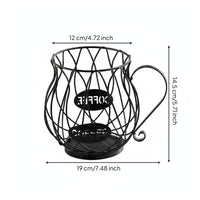 Countertop Coffee Holder Space Saving Coffee Pod Storage Organizer for Kitchen