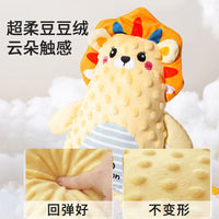 新生儿玩具婴儿安抚巾0-6月宝宝可入口啃咬安抚睡觉豆豆玩偶0-1岁