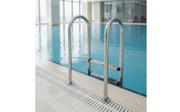 Pool Steps with Handrails Non-Slip Stainless Steel Pool Ladder Rust Resistant for Homeowners