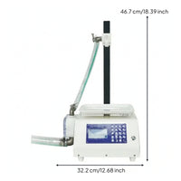 Countertop Honey Filling Machine Adjustable Liquid Filling Machine with Weighing Scale Compact Automatic Bottle Filler Digital for Beekeepers, Small Business Owners, Home Businesses, Workshops