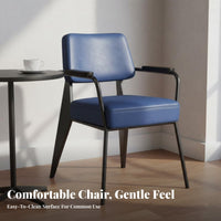 Upholstered Armchair with Angled Legs Factoryinfluenced & Design Business-Grade Furniture Retro Design Rustresistant Finish