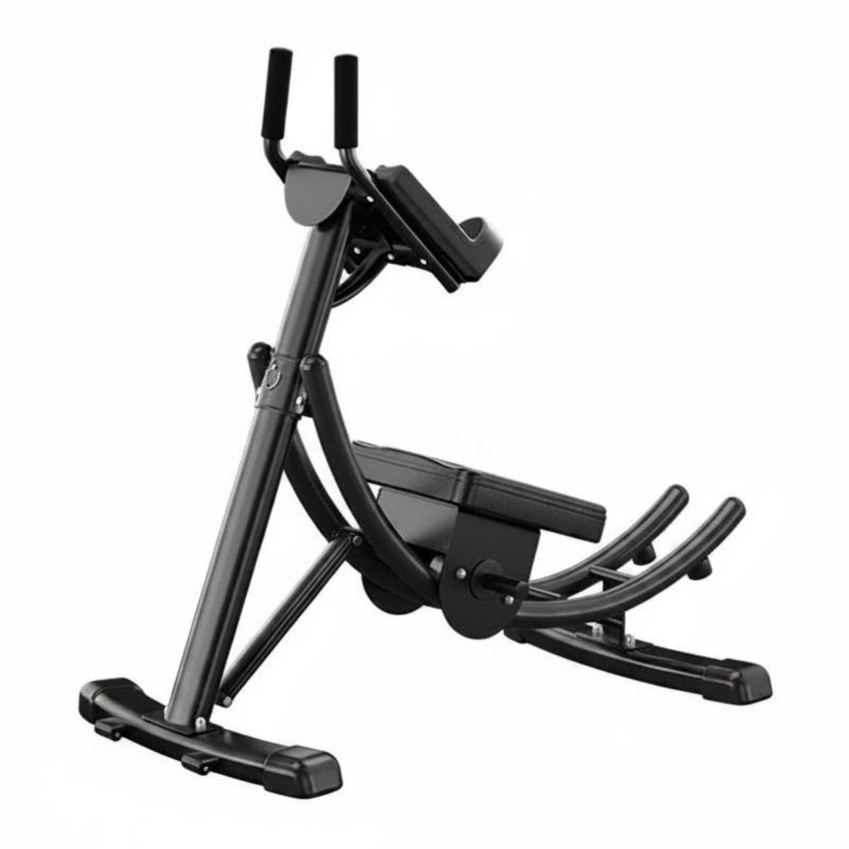 Core Roller Machine Foldable Kneeling Ab Cruncher Compact Size Fitness Equipment