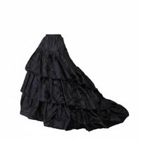 Wedding Dress Petticoat Flared Skirt Crinoline Underskirt Elastic Waistband