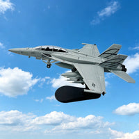 Fighter Jet Model Collectible Fighter Jet Model with Stand Pre Assembled for Collectors, Shelf Display, Office Decor