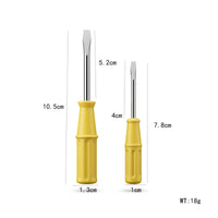 4 Pieces Sewing Machine Screwdriver Multifunction Flat Head Screwdriver Compact