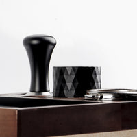 New Diamond Self-Leveling Coffee Distributor and Tamper Set Stainless Steel Espresso 3-Piece 51/53/58mm