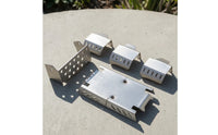 5 Pieces Rc Car Chassis Guards Plates Guarding Guard Plates Heavy-Duty Underbody Deflector Guard for Drivers