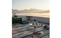 PE Line Spooling Tensioner 304 Stainless Steel Fishing Line Spooler Tensioner for Boat Fishers