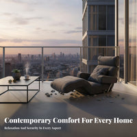 Single-Person Lounger Weightless Unstressedsign Unstressedsign Lounge Chair & Proceedose Feather Filling Minimalist