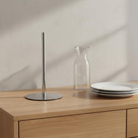 Standing Paper Towel Holder Stable Round Base Countertop Paper Towel Holder