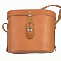 Leather Binocular Case Brown Tan Travel Gear Safeguarding