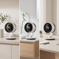 wall mounted Fan Portable Ventilation Fan  Energy-Saving for Desk, Kitchen, Washroom