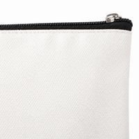 Women's Cosmetic Bag 23x17cm, Canvas Toiletry Bag with Zipper, Portable Toiletry Pouch for Makeup and Skincare Products, Cream