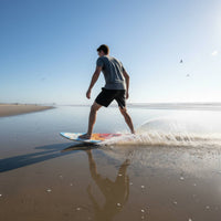 Tapered Water Surfboard Rounded Nose Standing Surfboard Single Lightweight for Recreational Use