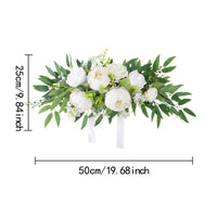 Artificial Peony Garland Realistic Peony Garland No Maintenance Required