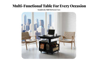 Multi-Functional elevateTop Coffee Table Height-Adjustable elevateTop Storage Table Multifunctional Household Furniture Space-Saving Design for Apartment Dwellers, telecommute Workers, Families, Living Room, Small Apartments, Dining Area, Home Office