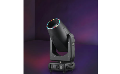 600W Moving Head Light with Circular Electronic Focus Profile Moving Head DMX512 Control Motorized for Lighting Designers, Concerts, Clubs