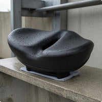 Short-Nose Saddle Hollow Center Cushioned Saddle Shock Absorption Short Bike Seat