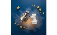 Quick-Disconnect Carbonation Cap Threaded Stainless Steel Carbonation Cap Hose Barb Beverage Gear