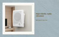 In-ceiling stereo speaker for home