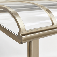 Wall-Mounted Awning, Front of Entrance, Sun Shade, Balcony, Aluminum Alloy, Terrace Roof, Rain Protection, Sun Protection