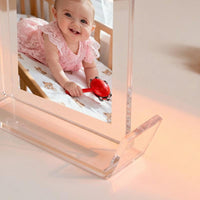 Acrylic Photo Frame, Transparent L-Shaped Self-Standing Photo Frame, For Travel, Graduation Souvenir