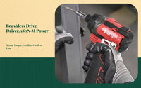20V Brushless Driver, High Torque