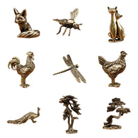 Metal Animal Sculpture Decorative Ornament
