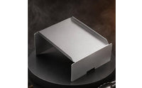 Grill Heat Spreader Silver Finish Stainless Steel Heat Spreader Blaze-up Control Rectangular Grill Panel