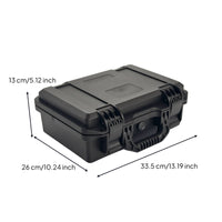 Sheltering Case with Handle Compact Instrument Case Anti Fall Hard Storage Box for Photographers