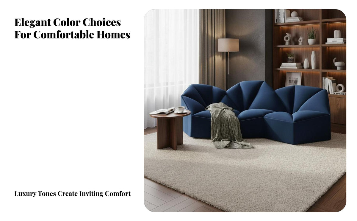 Italian Minimalist Design Asymmetrical Sectional Valley-Inspired Shape Living Room Furniture Sculptural Form Lounge Couch Signature aesthetic for Interior Designers, Homeowners, Apartment Dwellers, Hotel Lobby, Reception Hall