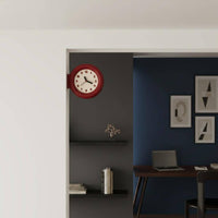 Corner Wall Timepiece Decorative Home Decor Easy to Install