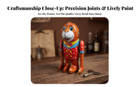 Retro Tumbling Monkey Toy