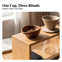 Space-Saving Coffee Portioning Tray