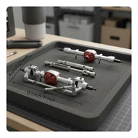 1/12 Scale RC Truck Axle Set Long-Lasting RC Crawler Drive Shaft Wear-Resistant