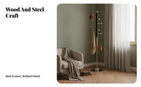 standalonestanding Garment Holder Floor-Standing standalonestanding Hall Tree Multi-Hook